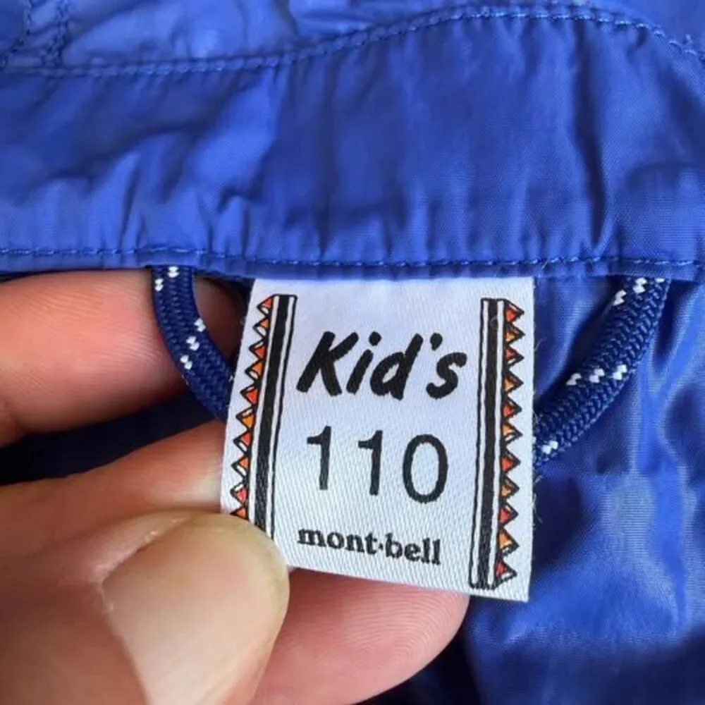 Kids Montbell Jacket Size 110 (4-6)